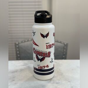 NHL Washington Capitals 34oz Stainless Steel Doubled Wall Quencher Tumbler